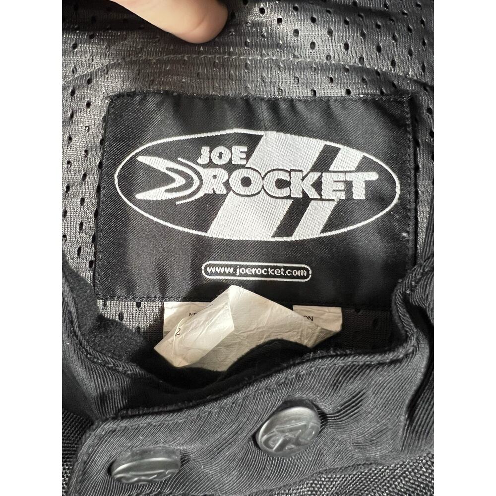Joe Rocket Ballistic Motorcycle Jacket Black Size L Men’s Made in Korea - Picture 7 of 16